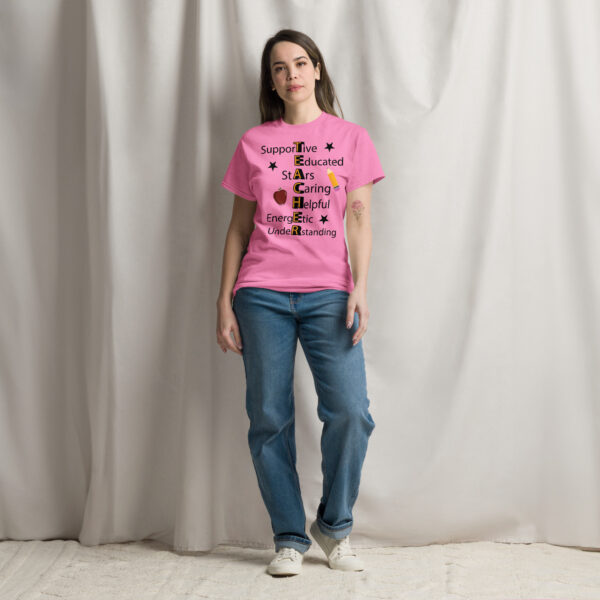 Teacher Unisex classic tee - Image 7