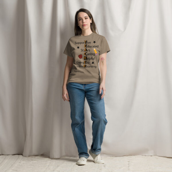 Teacher Unisex classic tee - Image 5
