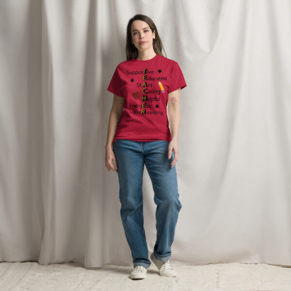Teacher Unisex classic tee - Image 2