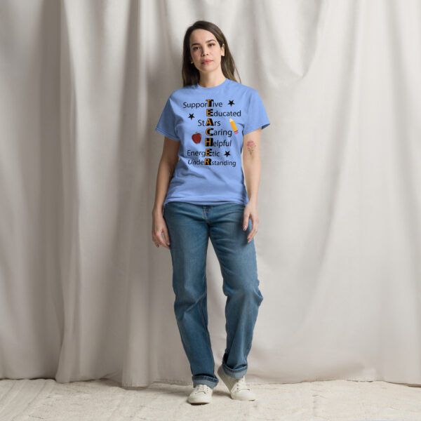 Teacher Unisex classic tee - Image 8