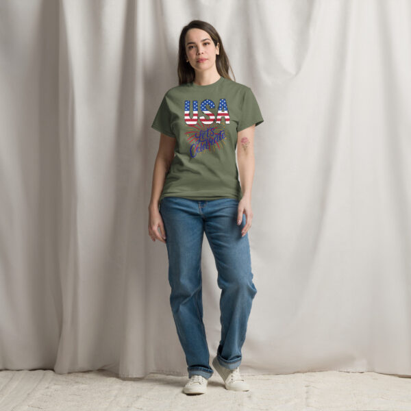 USA Unisex classic tee - Image 6