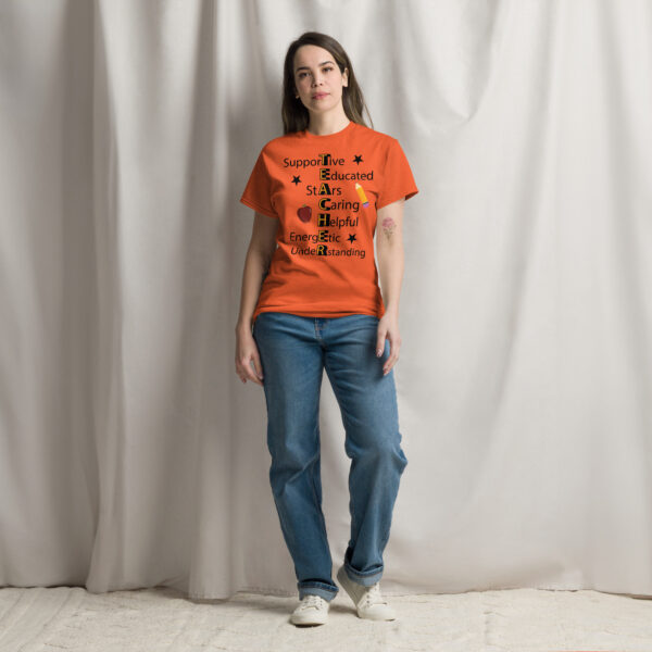 Teacher Unisex classic tee - Image 4