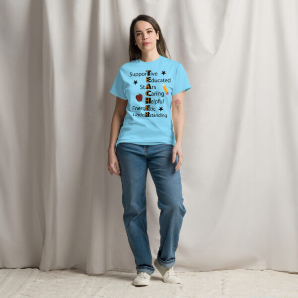 Teacher Unisex classic tee - Image 11
