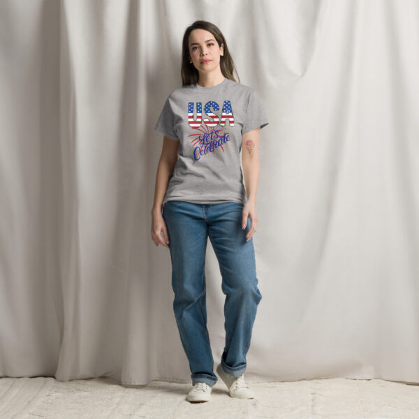 USA Unisex classic tee - Image 13