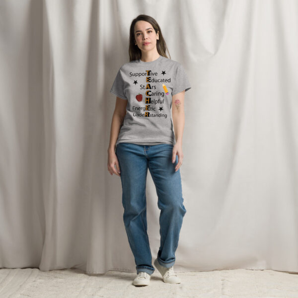 Teacher Unisex classic tee - Image 9
