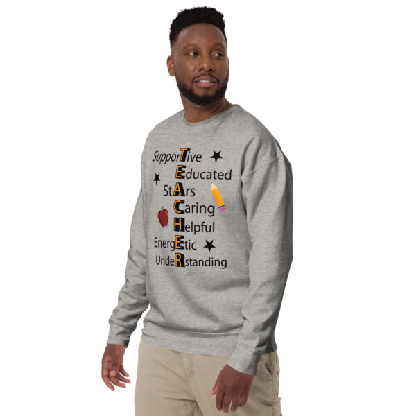Teacher Unisex Premium Sweatshirt - Image 15