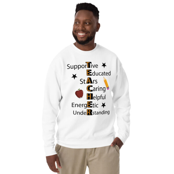 Teacher Unisex Premium Sweatshirt - Image 21