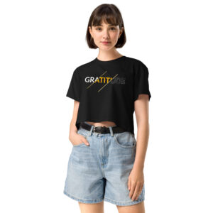 Gratitude Women’s crop top Gratitude