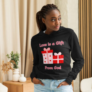 Hooded long-sleeve tee