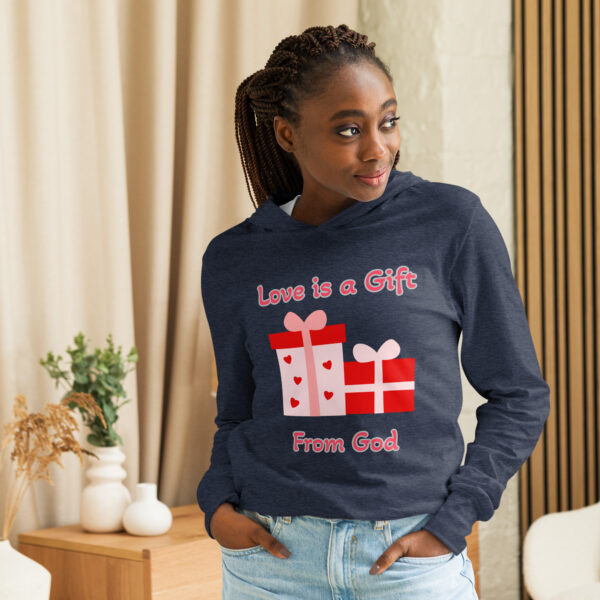 Hooded long-sleeve tee - Image 5