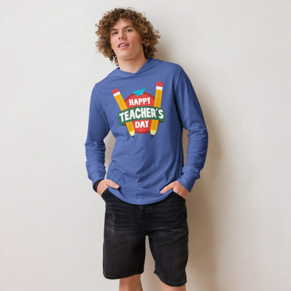 Hooded long-sleeve tee - Image 4