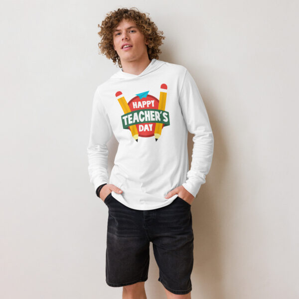 Hooded long-sleeve tee - Image 5