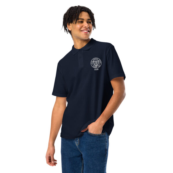 Unisex pique polo shirt - Image 3