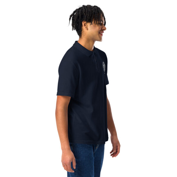 Unisex pique polo shirt - Image 4