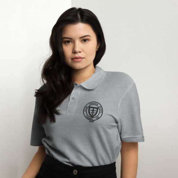 Unisex pique polo shirt - Image 2