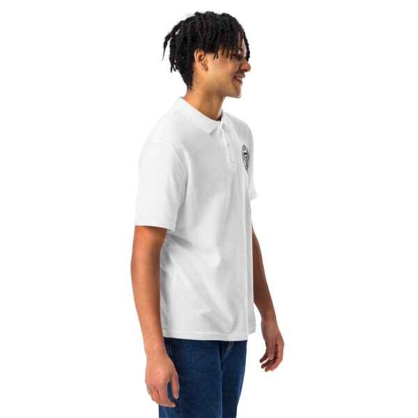 Unisex pique polo shirt - Image 5